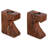 7'' H Solid Wood Candlestick
