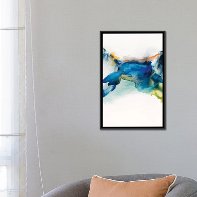 «Abstract Terrain II» par Sisa Jasper - Estampe numérique sur toile tendue avec châssis