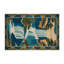 Tapis bleu intérieur et extérieur ArtDeco