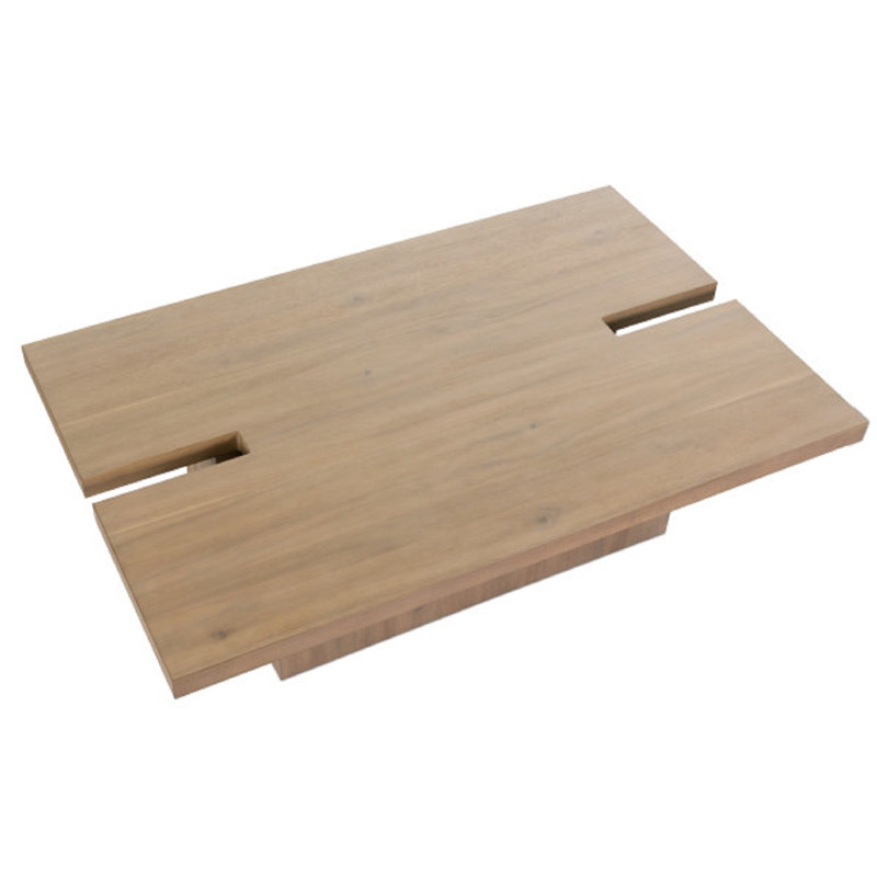 Theory Square Coffee Table, 16" H x 36" L x 56" W