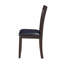 Ensemble de 2 chaises d'appoint avec cadre en bois