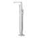 Lineare Single Handle Floor Mounted Tub Filler with Handshower