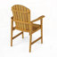 Outdoor Acacia Wood Adirondack Dining Chairs (-1602560486