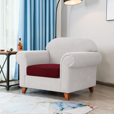 Stretch Box Cushion Armchair Seat Slipcover