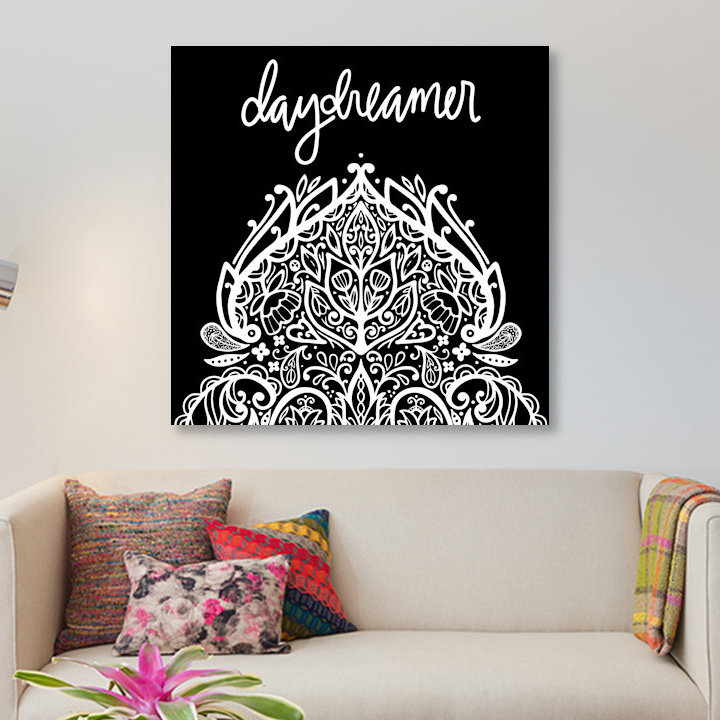 «Wild & Free Daydreamer II», impression sur toile, H 12 po x l 12 po x P 1,5 po, Toile tendue, Pas de tapis