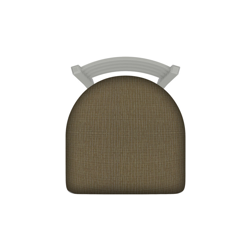400 Jackie Chair, Anodized Nickel, Fabric-Graph Cork