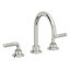 Descanso 8" Widespread Lavatory Faucet with Knurled Handle and Completely Finished ZeroDrain