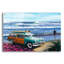 Art mural en verre Breakwater Bay «Surf City» par Scott Westmoreland-1719934144