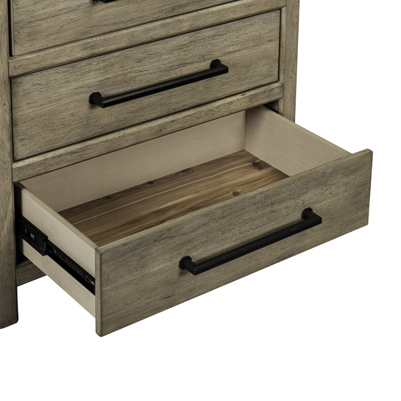 Aason King Poster Bed & Two Nightstands Bedroom Set, King