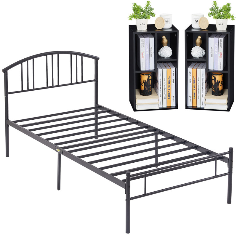 Piece Bedroom Set, Black, Twin