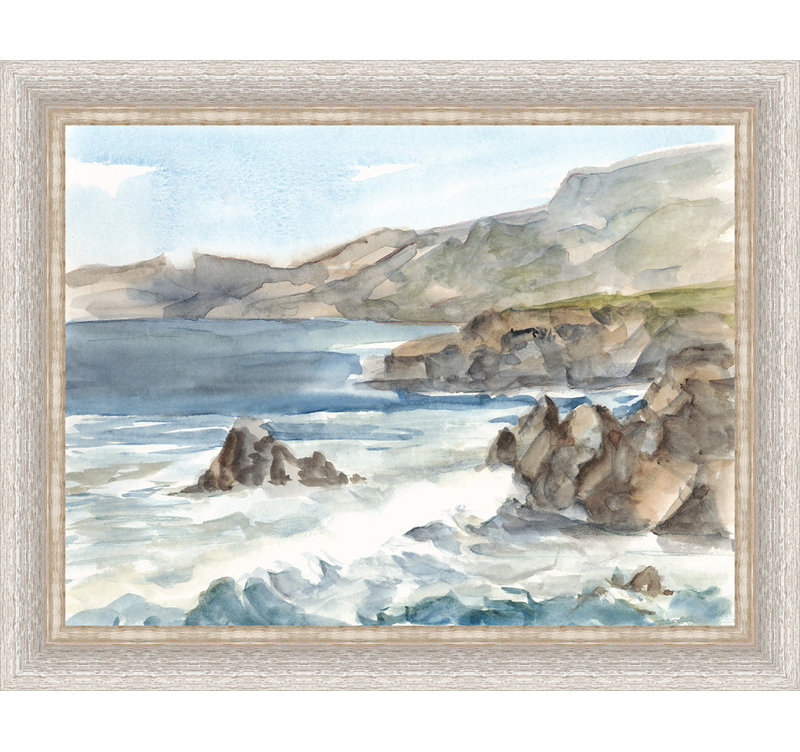 « aquarelle ii », reproduction d’art encadrée