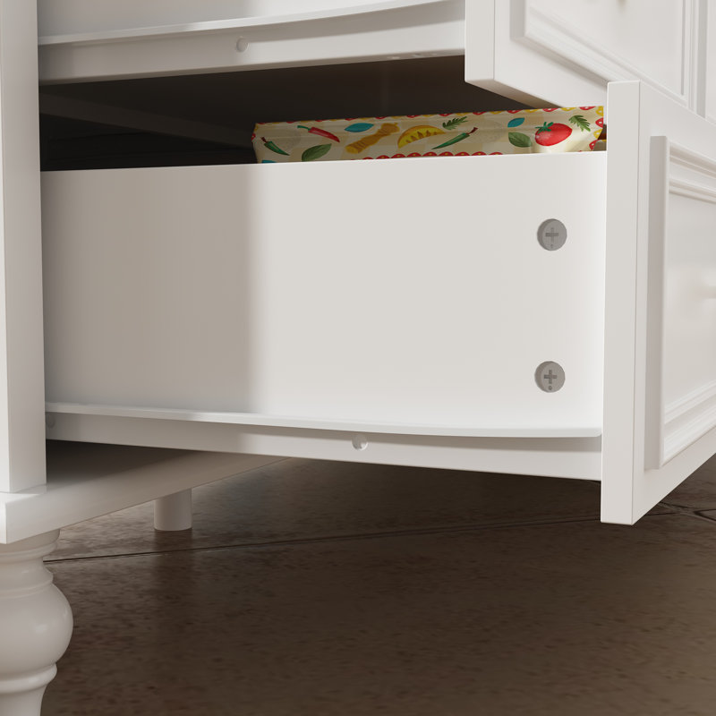 Commode décorative 12 tiroirs avec design élégant, Blanc