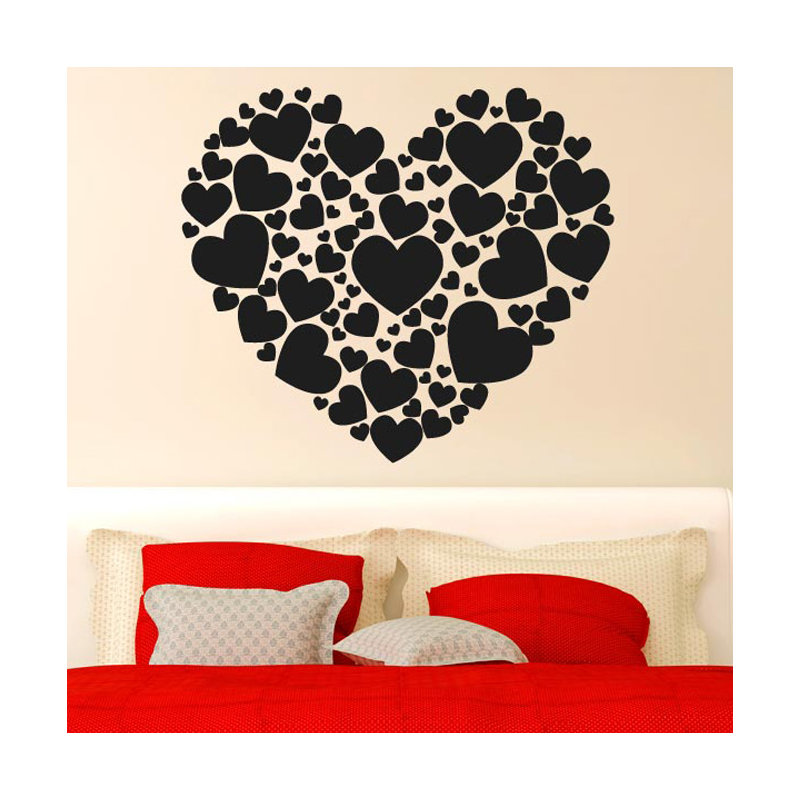 Abstract Wall Decal, Black