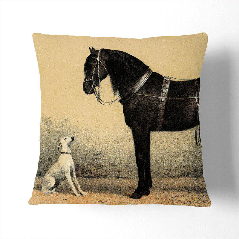 Square Throw Cushion, 55cm H x 55cm W x 20cm D