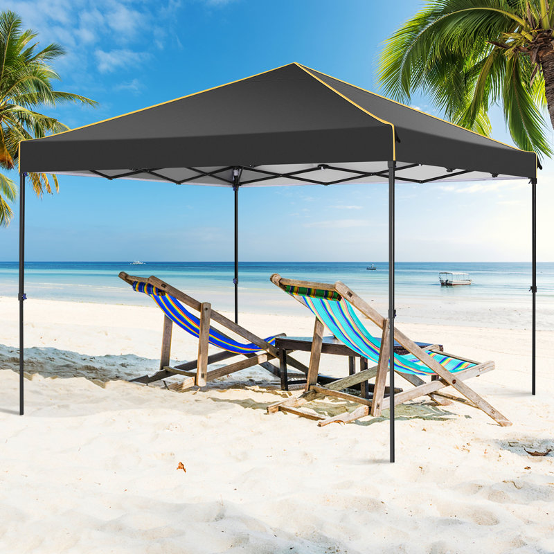 10x10 Pop Up Canopy Tent with 4 Sidewalls and Mesh Windows 2.0, Waterproof Commercial Instant Gazebo Tent Outdoor Canopy Tents