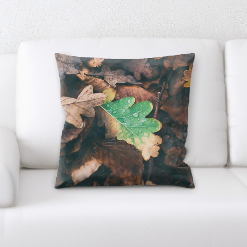 Coussin de feuilles