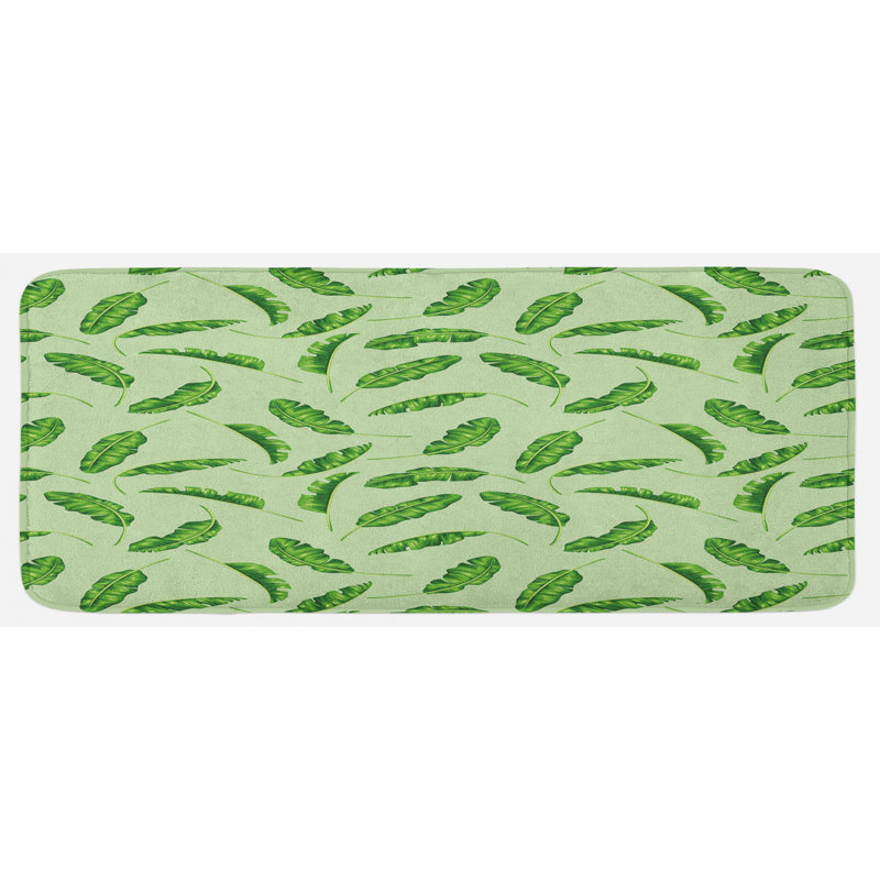Tapis de cuisine jungle