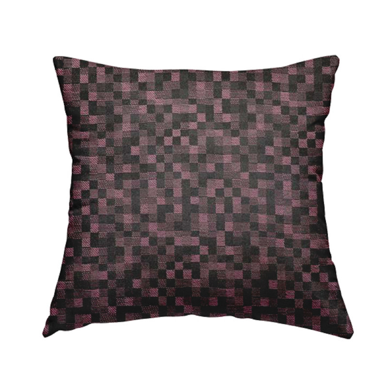 Deaquaneil Geometric Rectangular Throw Cushion, Purple