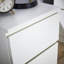 Rishin 2 Drawer High Gloss Bedside Cabinet Unit-83785619