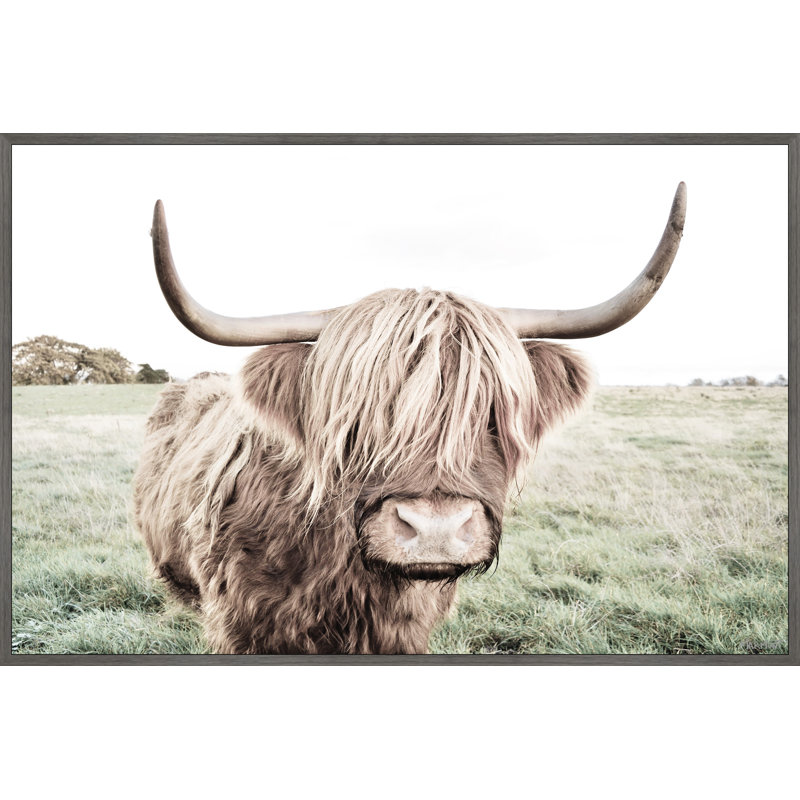 Green Pastures - Print, Floater Grey Framed Canvas, 41cm H x 41cm W x 3.81cm D