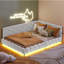 Daybed With LED Lights And Charging Station-2045855666