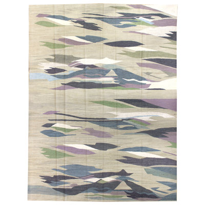 Waves One-of-a-Kind 10'2" X 13'6" Area Rug