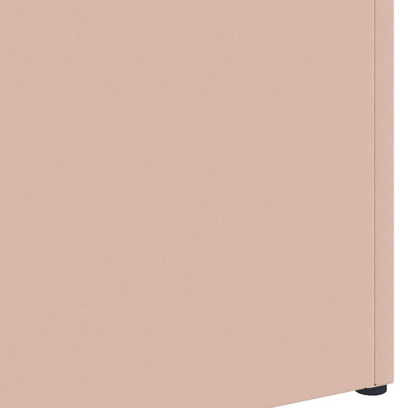 George Oliver Steel Storage Tub & Tote, Pink