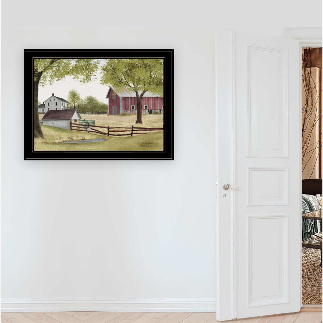 The Old Spring House Framed Wall Art for Living Room, Home Wall Decor Framed Print by Billy Jacobs August Grove®