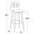 Fixed-Height Barstool