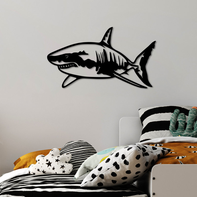 Élégant accessoire mural en métal, finition noire, 27,6 po x 14,2 po | 100% métal durable, épaisseur: 0,06 pouce | Léger à 1,6 lb, facile à suspendre | Parfait pour la décoration intérieure et les intérieurs modernes, design accrocheur