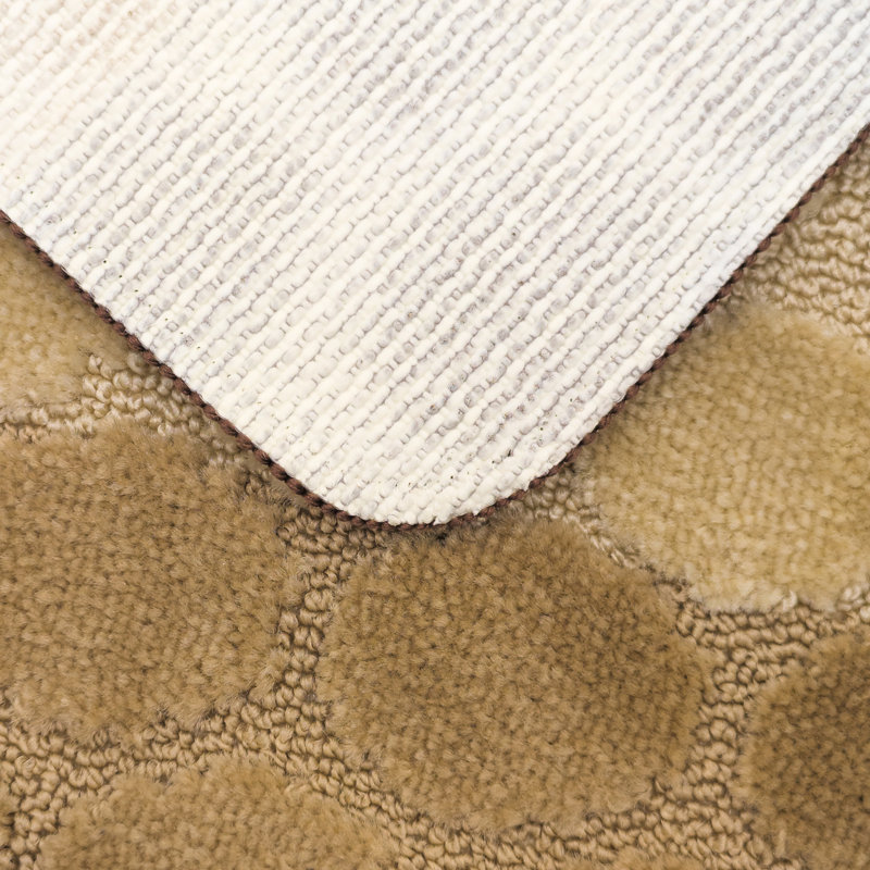 Kenery Hex Stripe Bath Set, Latte