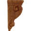 Support en bois / corbeau H 10 po x l 5 po x P 5 po-91262484