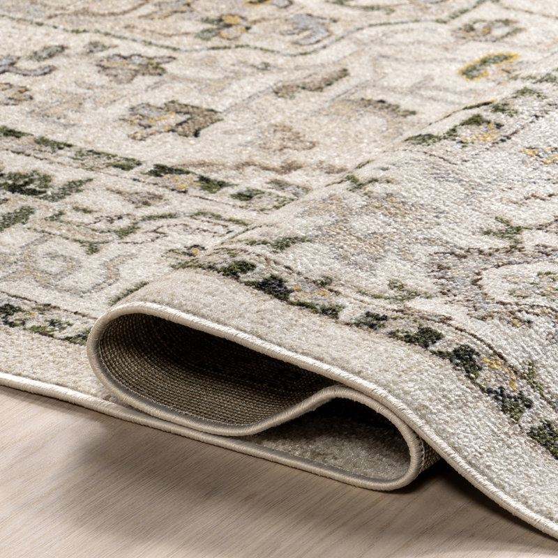 Cady SpinClean Machine Washable Transitional Area Rug, Rectangle 4' x 6'