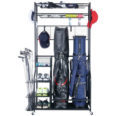 Arionne Metal Freestanding Multi-Use Sports Rack