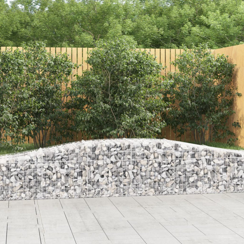 Arvey Silver Metal Fence Panels Included, 60cm H x 400cm W x 30cm D, 25