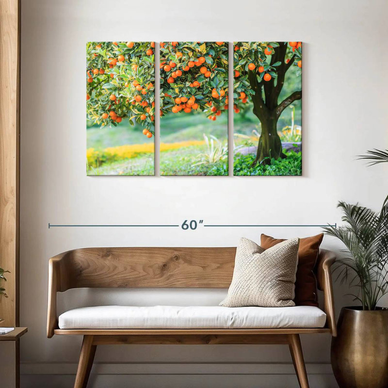Harnek Orange Tree, 28" H x 45" W