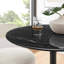 Table de bar Lippa, plateau rond en marbre artificiel, par Modway-471470871-471470866-410900533