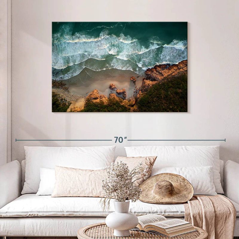 Gillard Coastal Waves, H 30 po x l 45 po