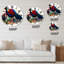 Vintage Birds In The Wild II - Horloge murale traditionnelle-60328466