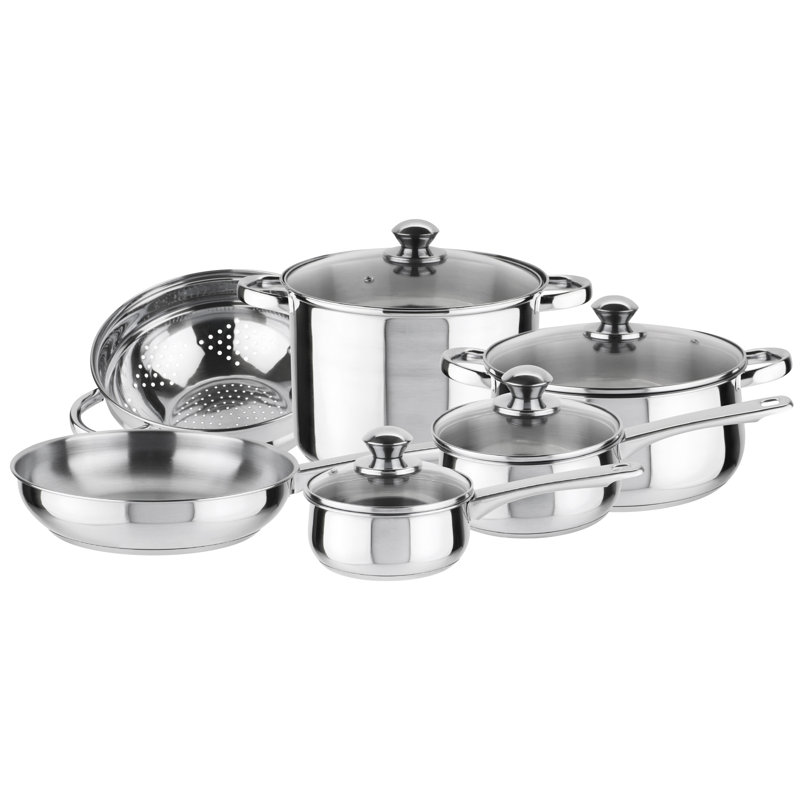 Magefesa Vesta 10-Piece Stainless Steel Cookware Set