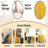 Ottoman Foot Rest Soft And Comfortable Ottoman Square Corduroy Woven Design Sofa Stool-273735021