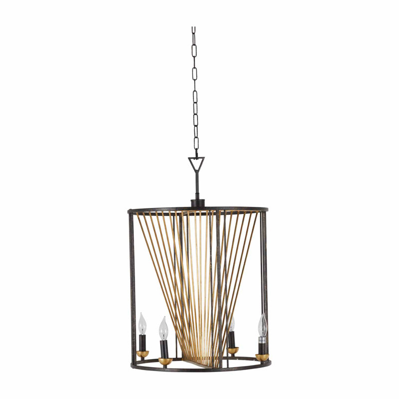 Elliot 4 - Light Drum Chandelier