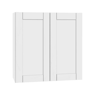 Gallery Now Sherwood 24" Wide Wall Cabinet, All-Plywood Construction, Ready to Assemble, Soft-Close
