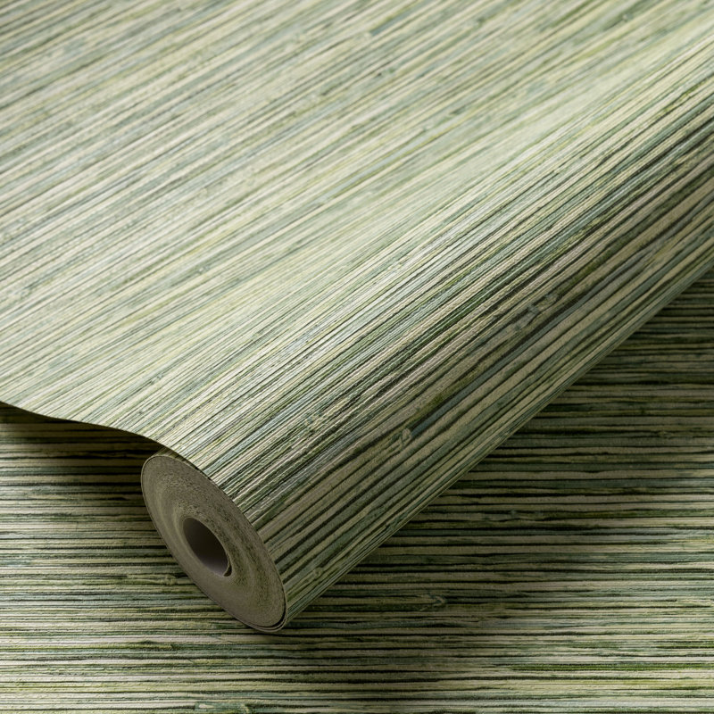 Jane X Clarke and Clarke Xan 10.05m x 52cm Distressed Wallpaper Roll, Palm
