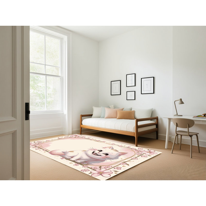 Tapis pour enfants East Urban Home, Rectangulaire 2 pi x 3 pi