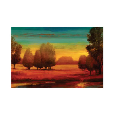 Radiant 1 Piece Wrapped Canvas Wall Art