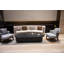 Rectangular SOFIA marble porcelain coffee table 157.5 x 76.2 x 35.6 cm