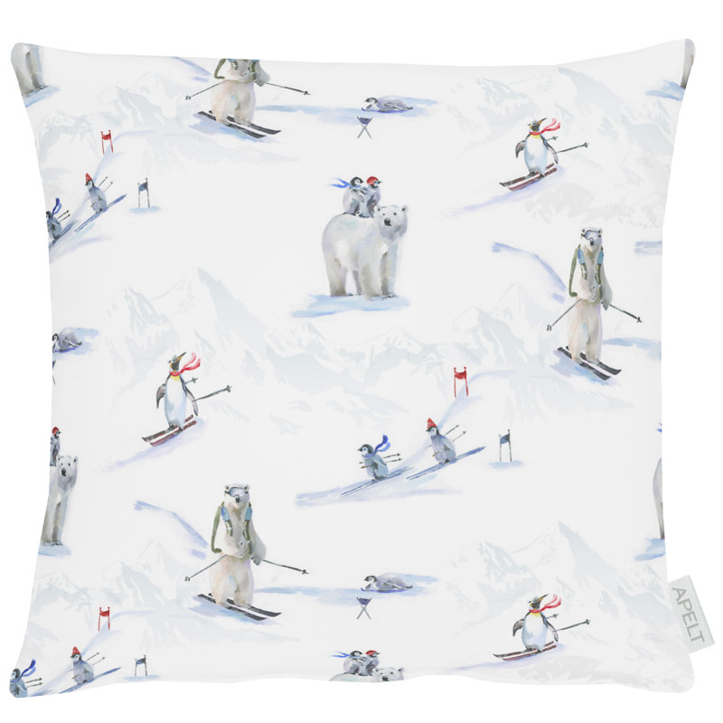 Chalet Style Square Cushion, 39cm H x 39cm W