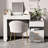 45" 3-in-1 Flip-Top Vanity Desk with LED Mirror | Adjustable Length, 3-Color Lights, 5 Drawers + Side Shelf, Writing Desk/Nightstand-130040269
