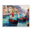 «Capri Boat Marina View», art de la giclée encadrée par Amelia Noyes-1941905962-1941905961